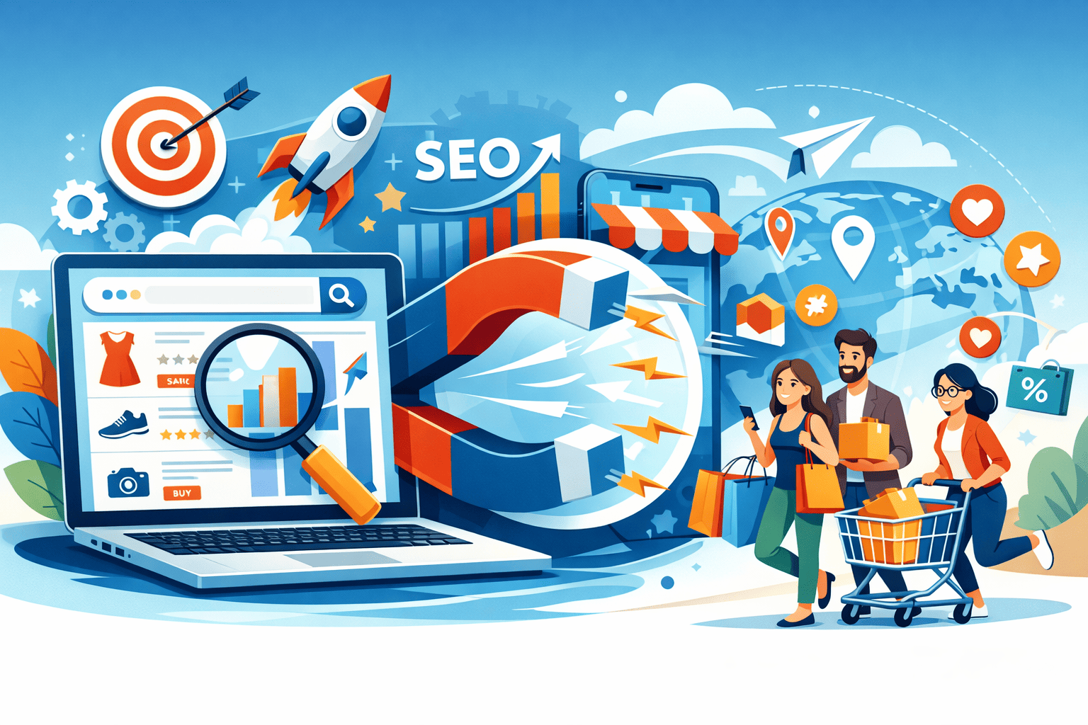 Attracting Qualified Online Shoppers via Search Optimization